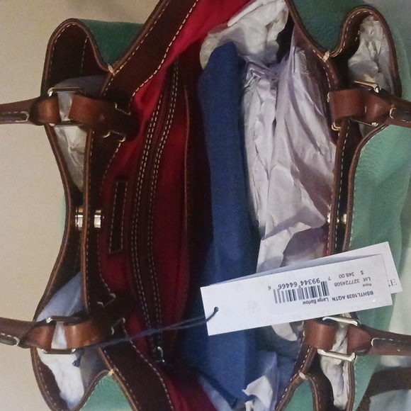 Dooney and Bourke LRG BARLOW SATCHEL - Picture 7 of 9